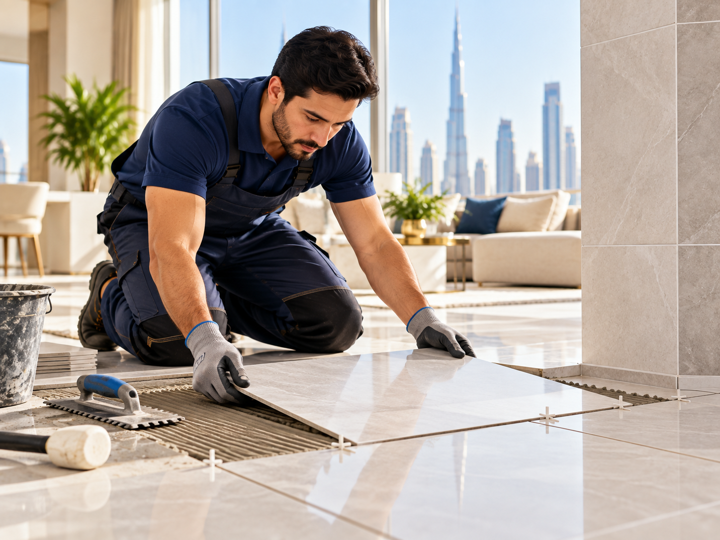 Tiles service in Dubai
